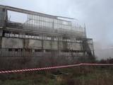 Demolice budov chemických provozů DUSLO Šaľa, Slovensko